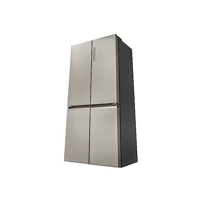 Haier HCR5919FOPG Frigorifero Cube 4 Porte Tecnologia Antibatterica T-ABT Libera Installazione No Frost Luce LED Classe F 90,8x64 8x190 cm Grey