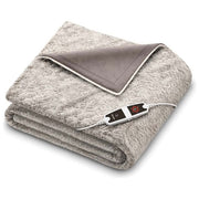 Beurer 40057 HD 150 XXL Nordic Taupe Termocoperta Elettrica 150 W 6 livelli temperatura 200x150 cm colore Grigio
