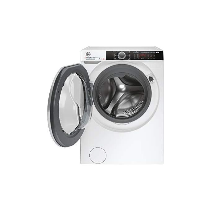 Hoover HDE 5106AMBS-1-S H-WASHandDRY 500 Lavasciuga Classe energetica D (A) Capacita' di carico 10-6 Kg Centrifuga 1500 giri Motore Inverter BPM Wi-Fi + Bluetooth Vapore