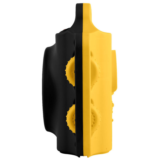 Bimar HF208 Stufetta Elettrica con Ventilatore 2000 W per Ambienti fino a 20 m² colore Nero Giallo