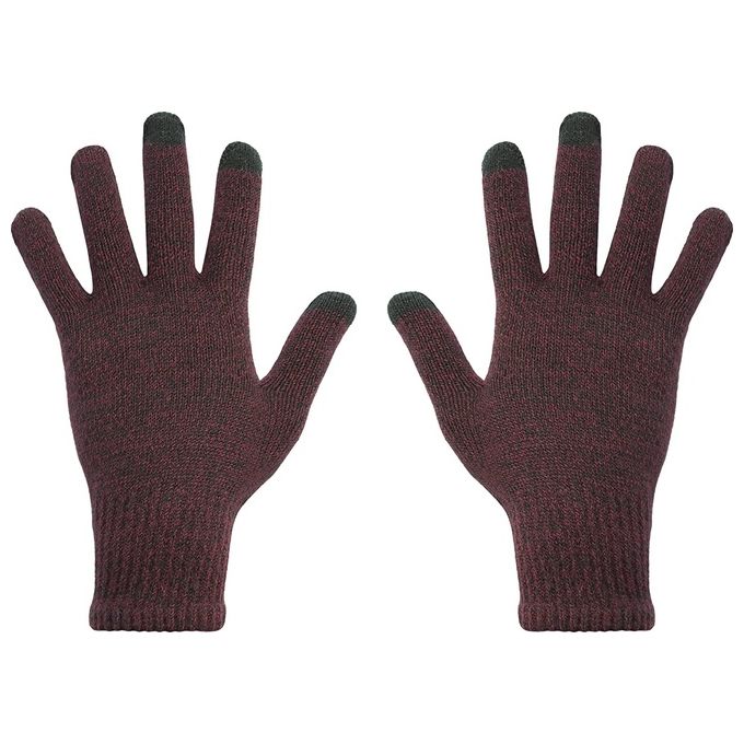 HI-FUN Hi-Glove Classic Guanti Touch per Donna in Bordeaux Design Elegante e Funzionale per Dispositivi Touchscreen
