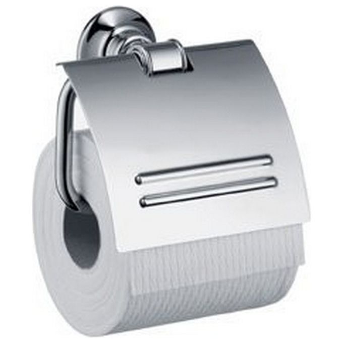 Hansgrohe Montreux 42036 Porta Rotolo Con Coperchio Cromo