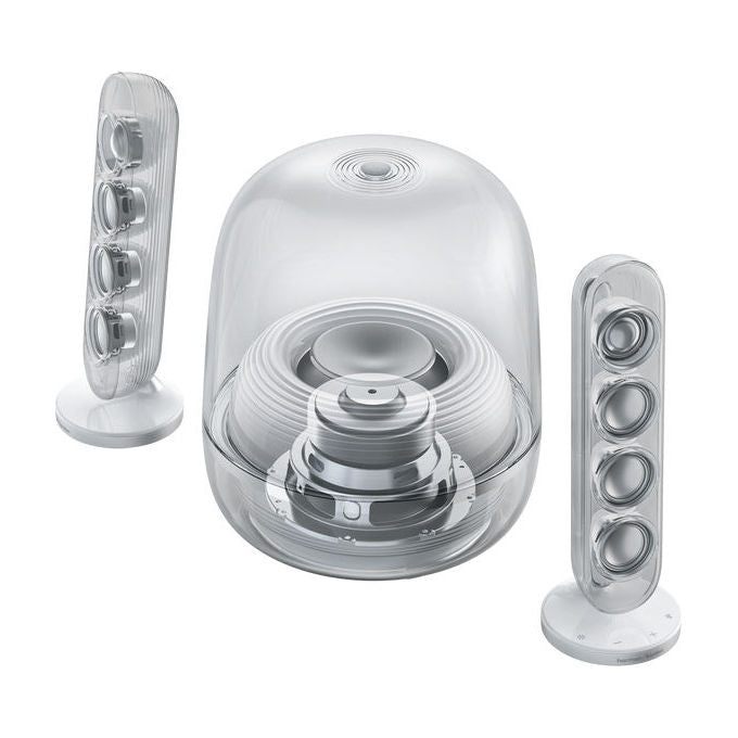 Harman-Kardon HKSOUNDSTK5WEP SoundSticks 5 set di altoparlanti 2.1 canali 190 W Bluetooth colore Bianco