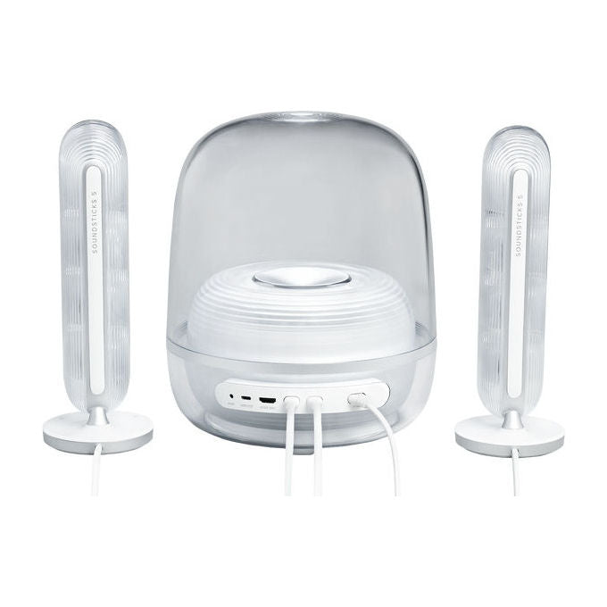 Harman-Kardon HKSOUNDSTK5WEP SoundSticks 5 set di altoparlanti 2.1 canali 190 W Bluetooth colore Bianco