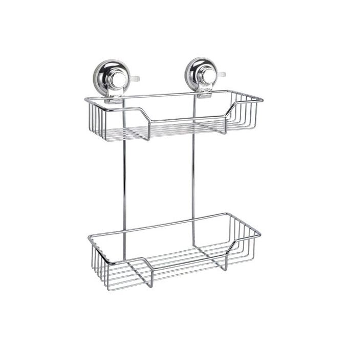 Gedy Porta Oggetti Box Doccia Hot Cromo Doppio