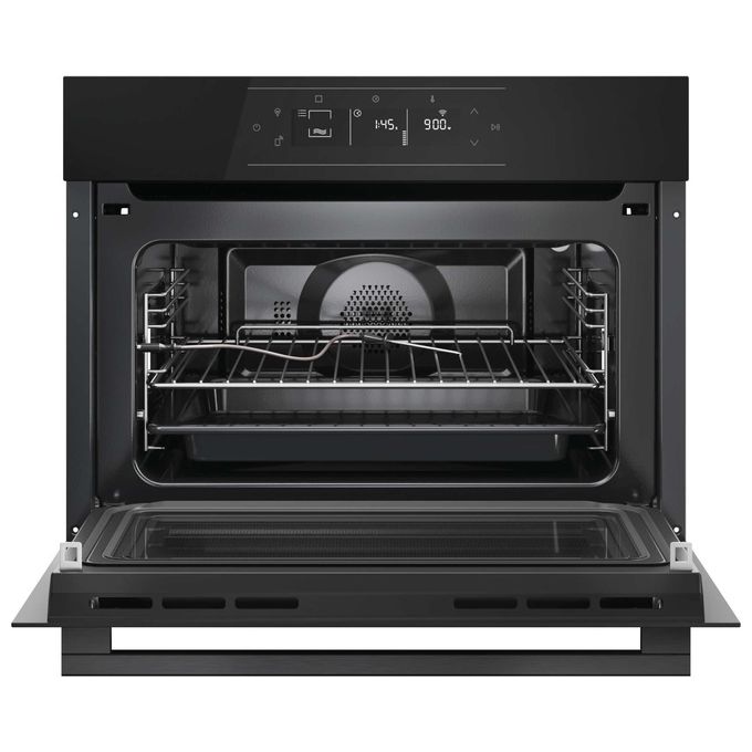 Hoover HO4MWM9G6NQB Microonde Combinato da Incasso 44 L 900 W Tecnologia Inverter Funzione Air Fry e hOn (59.5x45.5x56.5 cm) colore Nero