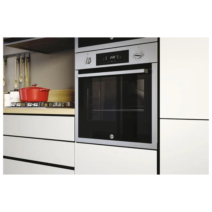 HOOVER HOC3U3178IN Forno Elettrico da Incasso Ventilato Multifunzione con Grill 70 Litri 60 cm Classe A+ Wi-Fi colore Acciaio Inox