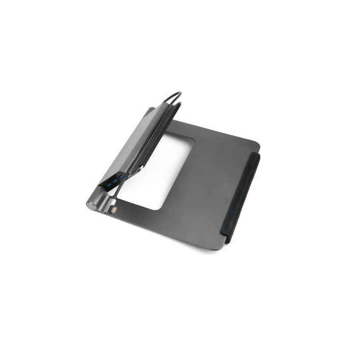 Acer HP.DSCAB.012 Supporto per computer portatile Compatibile da 11.6'' a 15.6'' con 3 Porte USB 3.2 Gen 1 Type-A e 1 Porta USB 3.2 Gen 1 Type-C colore Argento