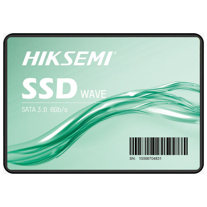Hiksemi HS-SSD-WAVE(S) 512G SSD interno 512 GB 2.5'' SATA III 3D NAND velocita' lettura 530 MB-s scrittura 450 MB-s colore Nero