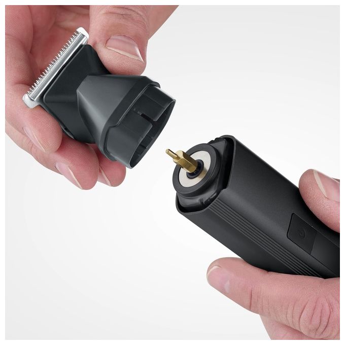 Severin HS0710 Tondeuse Cheveux and Barbe 6-en-1 Multifonction 90 min autonomie IPX6 Wet and Dry couleur Noir