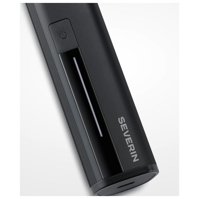 Severin HS0710 Tondeuse Cheveux and Barbe 6-en-1 Multifonction 90 min autonomie IPX6 Wet and Dry couleur Noir