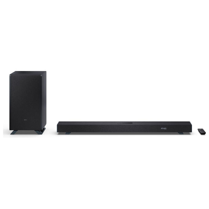 Sharp HT-SBW53121(BK) Soundbar 3.1.2 canali 182 W con subwoofer wireless Argento