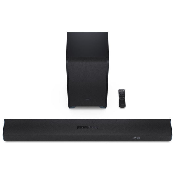 Sharp HT-SBW53121(BK) Soundbar 3.1.2 canali 182 W con subwoofer wireless Argento