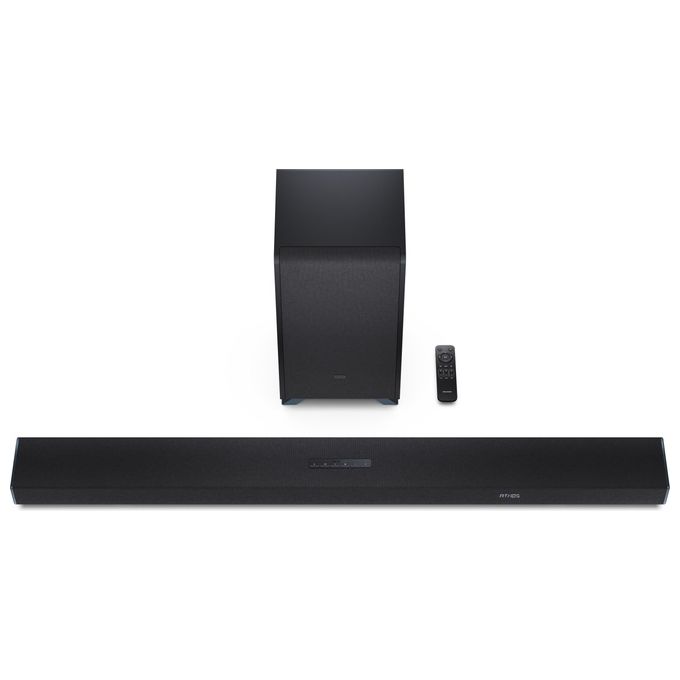 Sharp HT-SBW55121BK Soundbar 5.1.2 con Subwoofer Wireless Dolby Atmos DTS:X Bluetooth 5.3 colore Nero