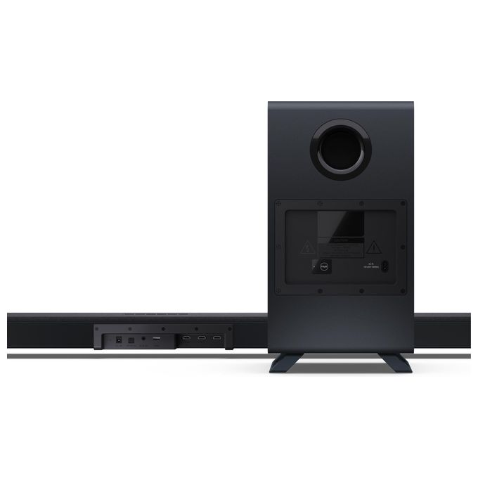 Sharp HT-SBW55121BK Soundbar 5.1.2 con Subwoofer Wireless Dolby Atmos DTS:X Bluetooth 5.3 colore Nero