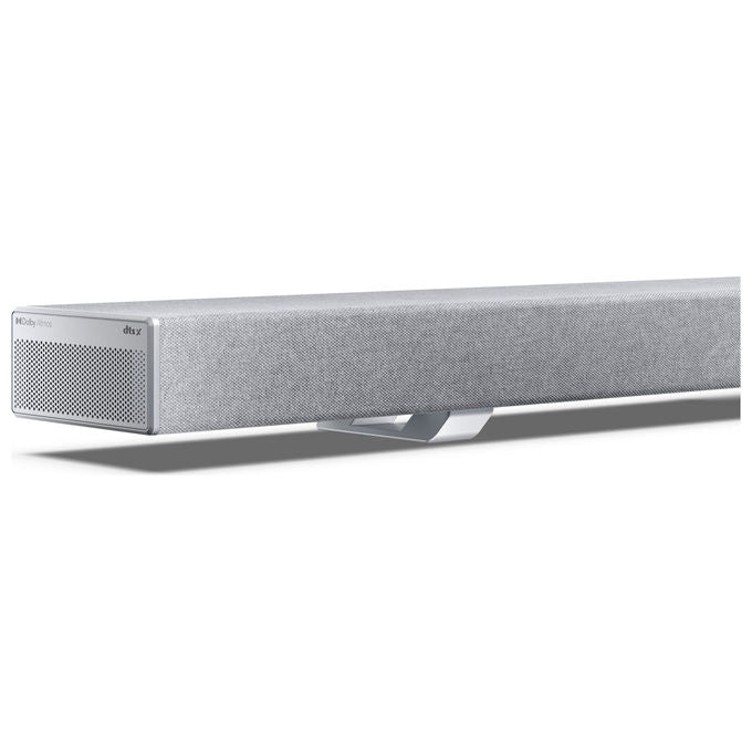 Sharp HT-SBW55121(SL) Soundbar 5.1.2 canali 212 W con Subwoofer Wireless colore Argento