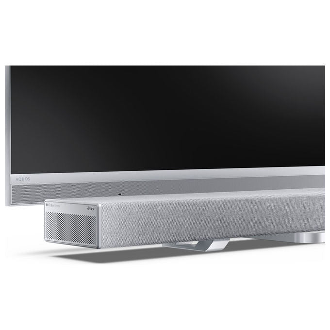 Sharp HT-SBW55121(SL) Soundbar 5.1.2 canali 212 W con Subwoofer Wireless colore Argento