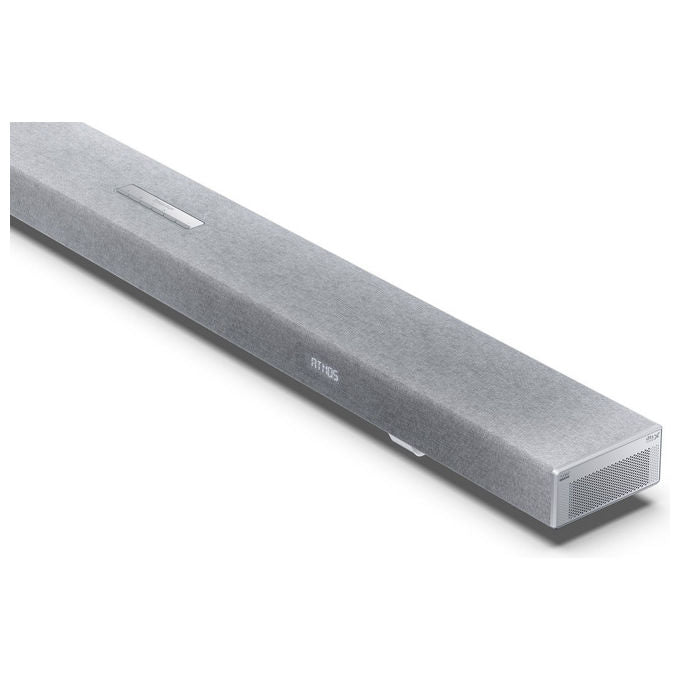 Sharp HT-SBW55121(SL) Soundbar 5.1.2 canali 212 W con Subwoofer Wireless colore Argento