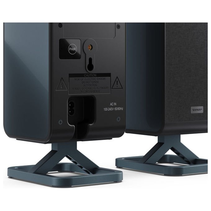Sharp HT-SPR52021(BK) Altoparlante Wireless 2.0.2 Canali 66 W Nero