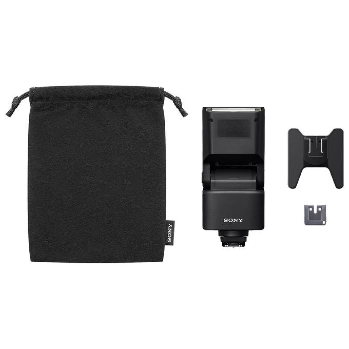 Sony HVL-F28RMA Flash esterno compatto numero guida 28 per fotocamere mirrorless Sony con controllo wireless 2,4 GHz e sincronizzazione HSS colore Nero