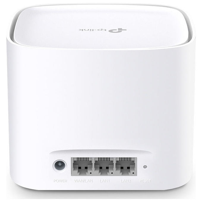 TP-Link HX520(1-Pack) Router Mesh WiFi6 AX3000 Velocita' 3000 Mbps 3x Porte Gigabit colore Bianco
