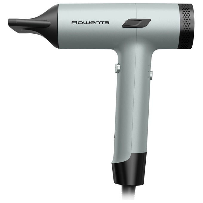 Rowenta HY7120E0 Tiny Asciugacapelli 1600 W Motore Digitale 3 Velocita' 3 Temperature Ionizzazione Getto Aria Fredda Diffusore Concentratore colore Nero Verde
