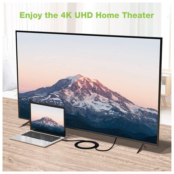 Techly ICOC DSP-H12-030 Cavo Convertitore da DisplayPort 1.2 a HDMI 4K 3 m colore Nero