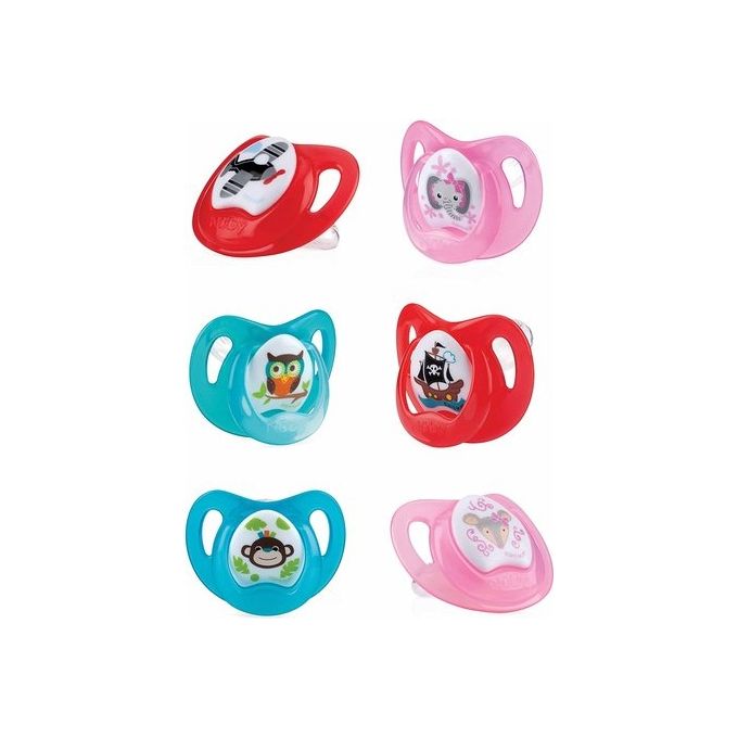 Nuby Succhietto Ortodontico Comfort 2 Pezzi Assortito
