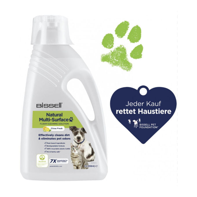 Bissel 8135 31221 Detergente Multi-Superficie Pet 2 Litri