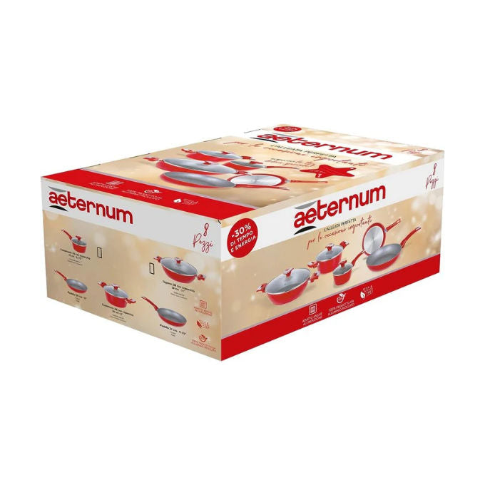 AETERNUM BATTERIA 8 PZ Y00AGD0 392 SPARKLING RED