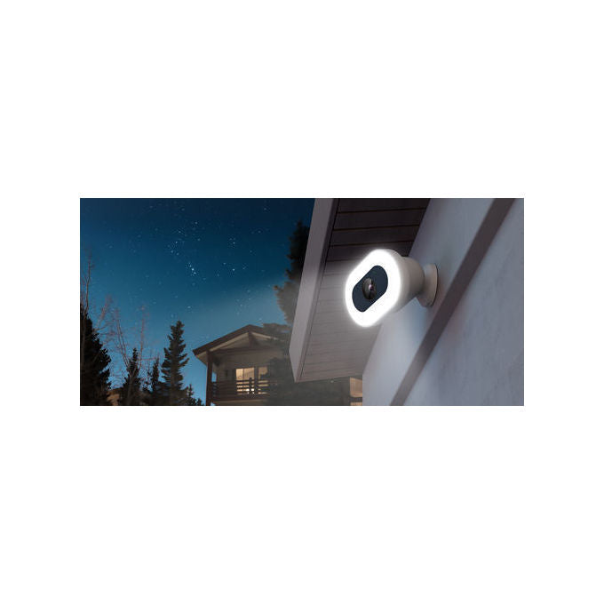 Imou Knight - Un mondo colorato, anche di notte - Rilevamento persone - 4K - 8Mp - Rilevamento AI di persone-veicoli-animali - H.265 - Visione notturna a colori smart - Copertura a 360° - Comunicazione bidirezionale - IP66 resistente alle intemperie - Far