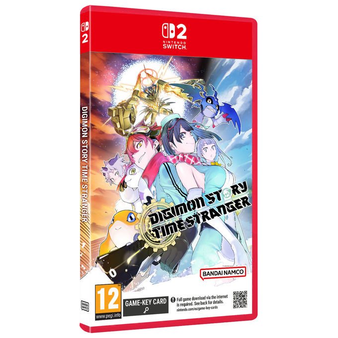 BANDAI NAMCO Entertainment INS118441 Digimon Story: Time Stranger Nsw2 Videogioco RPG Preordine Scheda con Chiave di Gioco Fisica Piattaforma Nintendo Switch 2 colore Nero