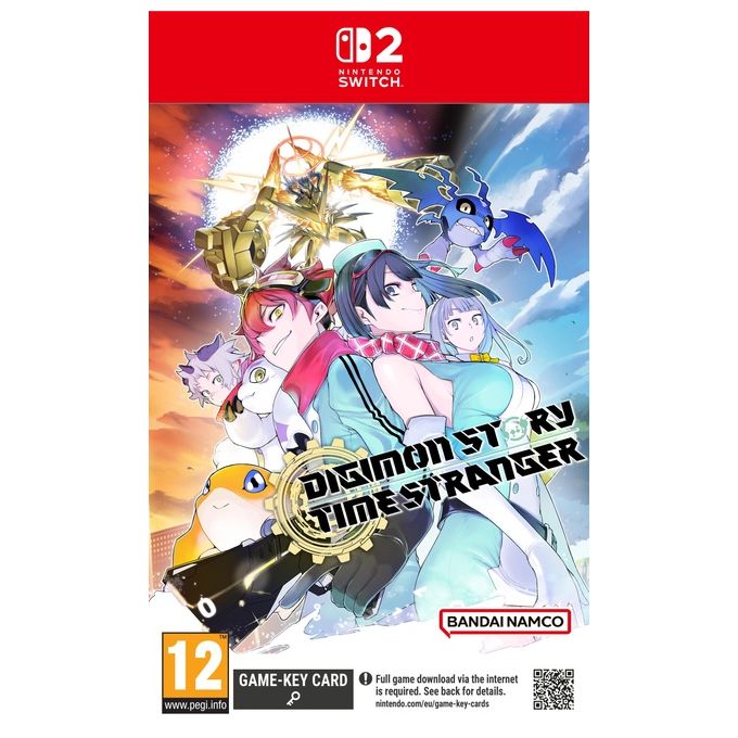 BANDAI NAMCO Entertainment INS118441 Digimon Story: Time Stranger Nsw2 Videogioco RPG Preordine Scheda con Chiave di Gioco Fisica Piattaforma Nintendo Switch 2 colore Nero
