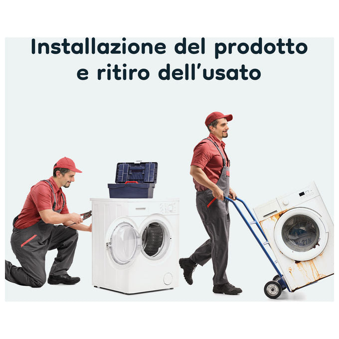 Electrolux EW6FZ19 Lavatrice Carica Frontale 9 Kg 1400 Giri Classe A Vapore SensiCare (847x597x636) colore Bianco