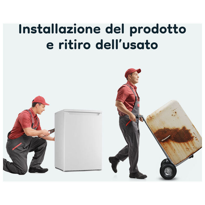 Smeg FS18EV2HX Frigorifero Mono Porta a Libera Installazione Estetica Universale Capacita' 380 Litri Classe energetica E (A++) Total No Frost Acciaio Inox