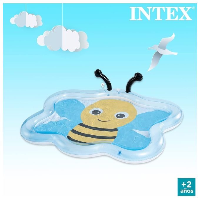 Intex Piscina Baby Pool Ape Colore Azzurro Giallo Nero 58434NP