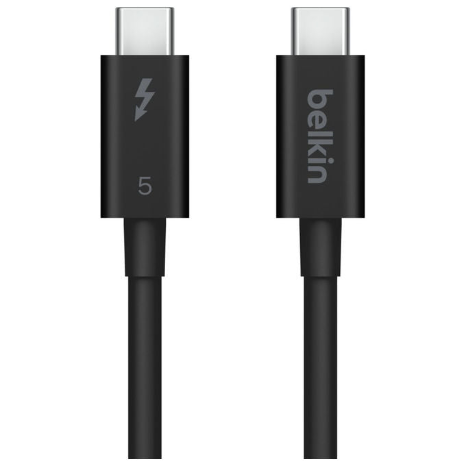 Belkin INZ005HQ1MBK Cavo Thunderbolt 5 1 m 120 Gbit-s 240 W colore Nero