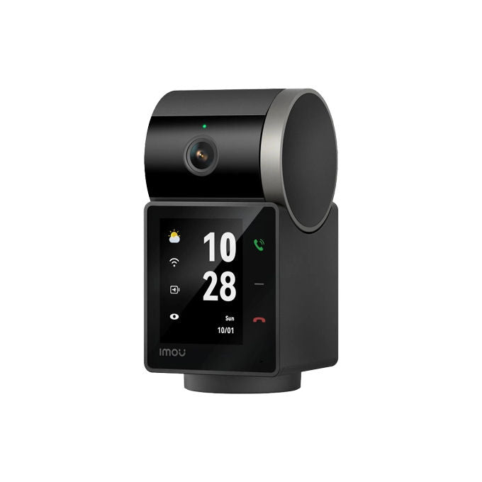 Imou Rex VT Pro 3K Telecamera da interno motorizzata a 5MP con pulsante One Touch Video Call e schermo da 2.4”