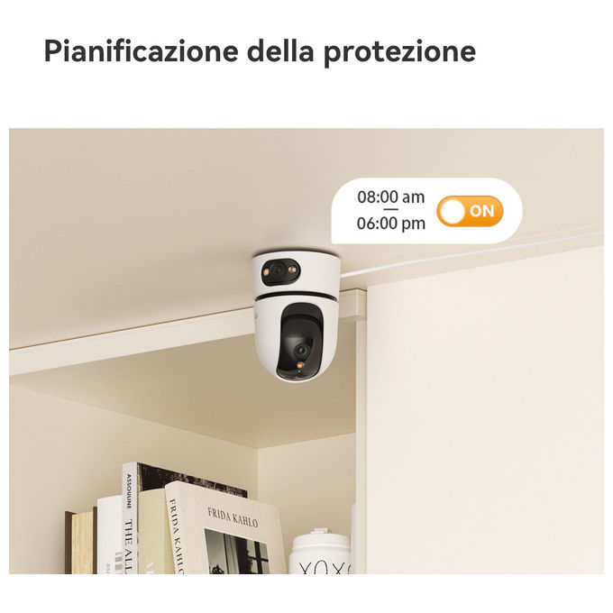 Imou IPC-S2XEP-10M0S Ranger Dual Pro Telecamera da interno 10MP Wi-Fi 2.4-5GHz colore Bianco