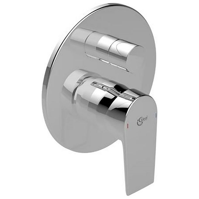 Ideal Standard Ceramix A6549 Miscelat. Vasca-Doccia Incasso Con Deviatore Completo Cromo