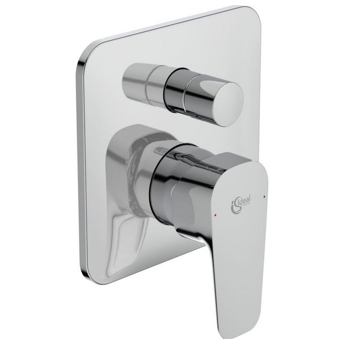 Ideal Standard Cerafine D A7189 Miscelat. Vasca-Doccia Incasso Con Deviatore Completo Cromo