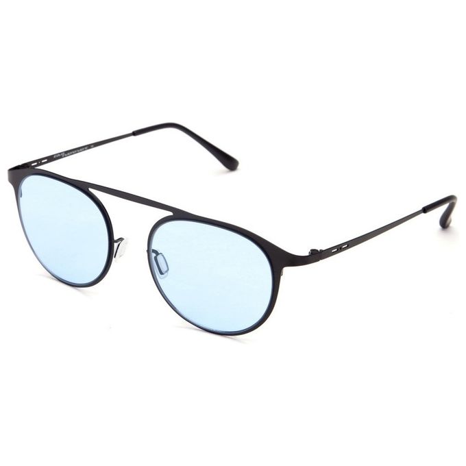 Italia Independent Occhiali da Sole 0252 Thin Metal Nero Opaco Unisex Eleganza Stile e Comfort per Ogni Occasione