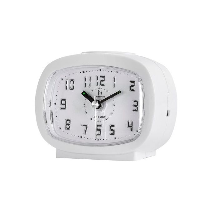 Lowell Orologio da Tavolo Trendy Bianco
