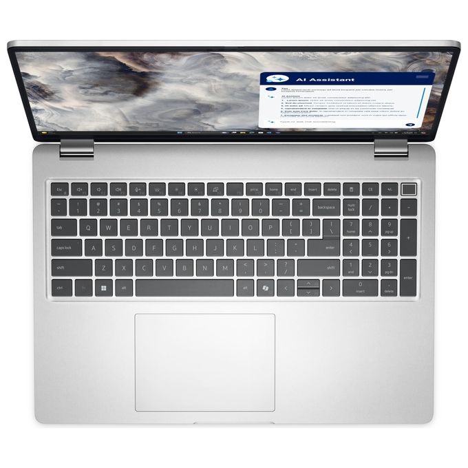 Dell JF58F Pro 16 Plus Computer portatile Intel Core Ultra 7 255U 32 GB 1 TB SSD 16'' Full HD+ Wi-Fi 6E Windows 11 Pro colore Alluminio