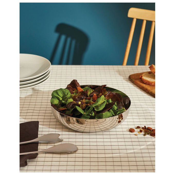 Alessi JM15-24 Insalatiera in Acciaio Inox Lucido diametro 24 cm colore Lucido