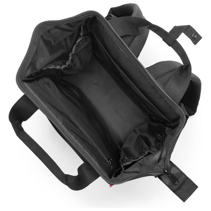 Reisenthel JR7003 allrounder R Borsa a tracolla Zaino 12 L Poliestere Nero colore Nero