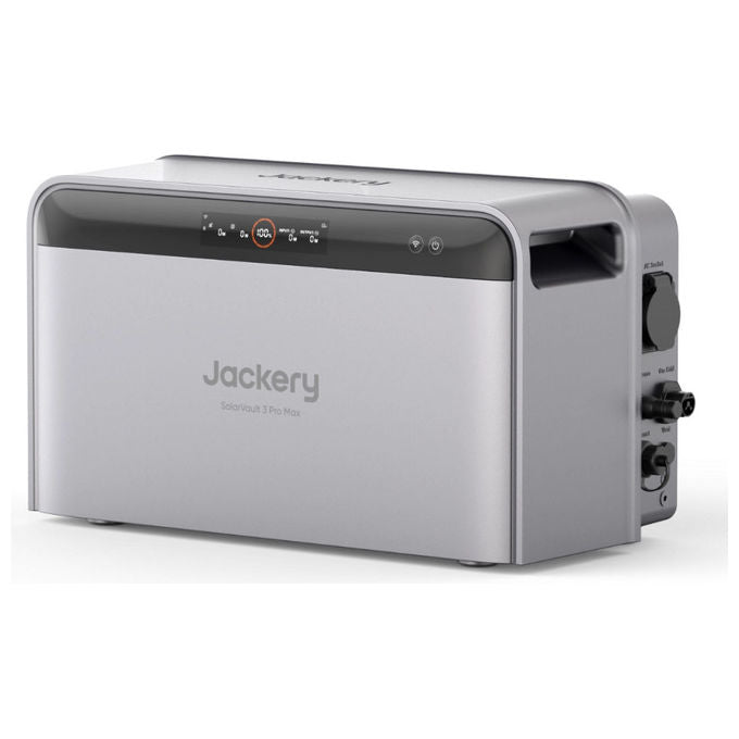 Jackery JS3-2500PMA-GY SolarVault 3 Pro Max Stazione di Alimentazione Portatile 2520 Wh 2500 W Tecnologia LiFePo4 colore Grigio
