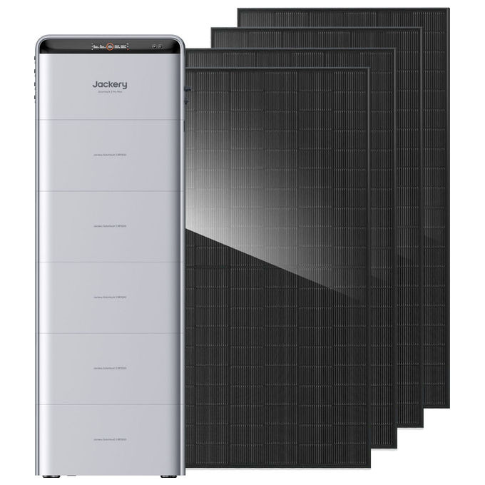 Jackery JS3-2500PMA-GY SolarVault 3 Pro Max Stazione di Alimentazione Portatile 2520 Wh 2500 W Tecnologia LiFePo4 colore Grigio