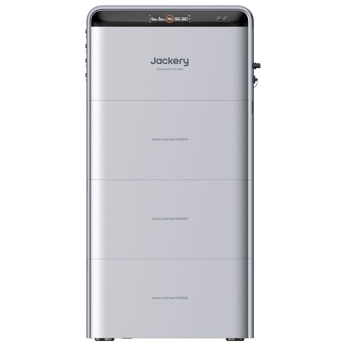 Jackery JS3-2500PMA-GY SolarVault 3 Pro Max Stazione di Alimentazione Portatile 2520 Wh 2500 W Tecnologia LiFePo4 colore Grigio