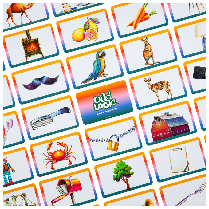 Mattel Games JVW92 Gioco di Societa' Odd Logic 8+ 3-6 Giocatori colore Multicolore